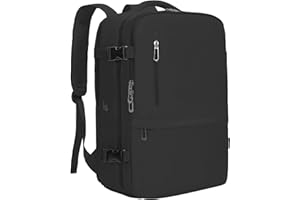 LOSSGA Designed for Ryanair Cabin Bags 40x30x20 Carry On Travel Backpack Hand Luggage 24L Laptop Backpack with Anti Theft Bag Underseat Cabin Bag Casual Daypack for Men Women