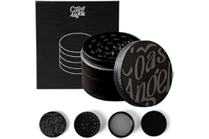 4-delad grinder för örter – 48 mm (1,9 tum) metallgrinder –