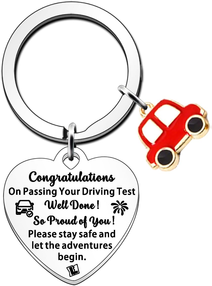 Congratulations Driving Test Card pink, New Card Driving Exam, Well Done Passing Exam - Détails et caractéristiques