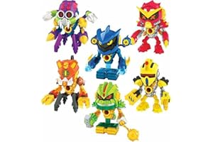 TREASURE X Robots Gold - 6 Robots à découvrir. Enlève la Rouille et Assemble Ton Robot. 15 Niveaux d’Aventure. Découvriras-tu Un trésor avec de l’Or véritable ?