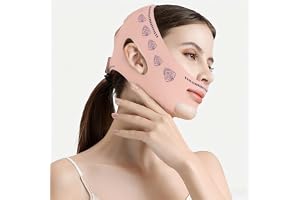 Hakrem för sömn, käftformning, V-ringad ansiktsmask, V-linje-lyftmask, hakrem för att sova, käftträning, Jawline mask, återanvändbar