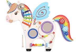 VIGA 44654 Toys – Wall Activity Panel – Unicorn