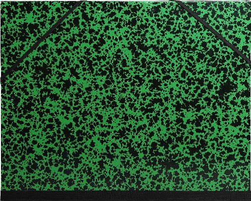 Exacompta 542800E Zeichenmappe Annonay (Gummizug, 50x70 cm) grün