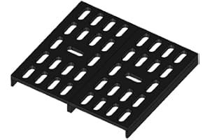 Kaminrost - Passend für Hark Kaminöfen inkl. Modellübersicht - Ascherost Kamin aus massivem Stahl - feuerfest & hitzebeständig - Kaminrost Feuerrost Kaminofen Rost [280x255x10 mm]