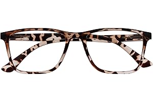 OPULIZE NYX Occhiali luce blu donna e uomo - Occhiali per computer Antibagliore Protezione UV - Rettangolare