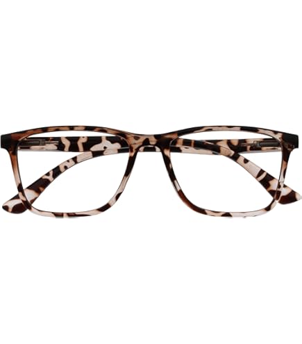 OPULIZE ERA Occhiali luce blu donna e uomo - Antiriflesso e Antibagliore - Confezione da 1 - Occhiali per computer - Protezione UV - Oversize e Rettangolare - Grigio Trasparente - Lenti