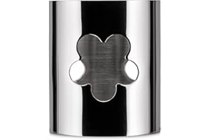 Alessi Girotondo Portatovaglioli Fiori Traforato in Acciaio Inossidabile Lucidato a Specchio