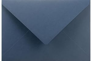 Netuno 100 enveloppes bleues C6 114x162mm 115g Sirio Color Blu enveloppes décoratives élégantes rabat pointu enveloppes colorées pour mariage anniversaire baptême Noël invitations cartes de voeux