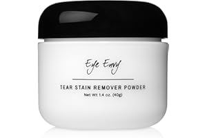 Eye Envy Polvere Sciogli Lacrime per Cani e Gatti. 100% Naturale, Sicura. da Applicare Contorno Occhi. Assorbe e Respinge Le Lacrime. Mantiene l'Area Asciutta. Tratta la Causa delle Macchie. (40g)