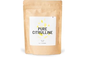 Nutripure | L-Citrulline BioKyowa® Végétale | Idéale pour la Congestion Musculaire pour l'Entraînement | Précurseur de l' Arginine | Sans Malate de Citrulline | Made in France