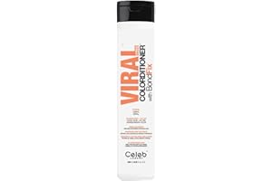 Celeb Luxury Viral Colorditioner: Coral Color Depositing Conditioner, BondFix Bond Rebuilder, 10 Vivid and Pastel Colors, Stops Fade, Conditioner + Vivid Color, Cruelty-Free, 100% Vegan