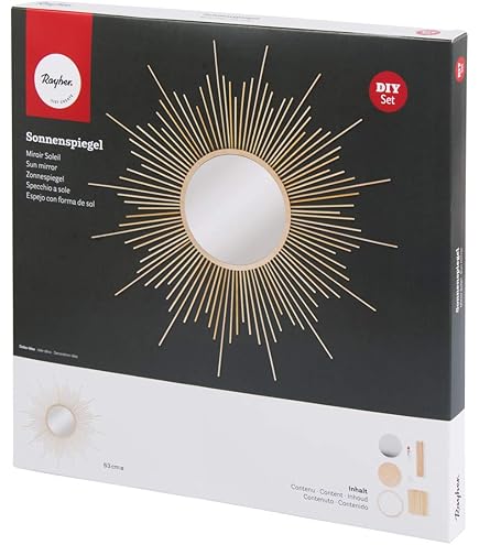 Specchio Rotondo Rovere 60x60h Cm - Adelasia