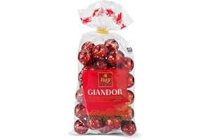 Frey Giandor 480g - Balles au Chocolat au Lait Fourrées à la Crème d'Amandes - Sachet de Noël - Chocolat Suisse Certifié UTZ