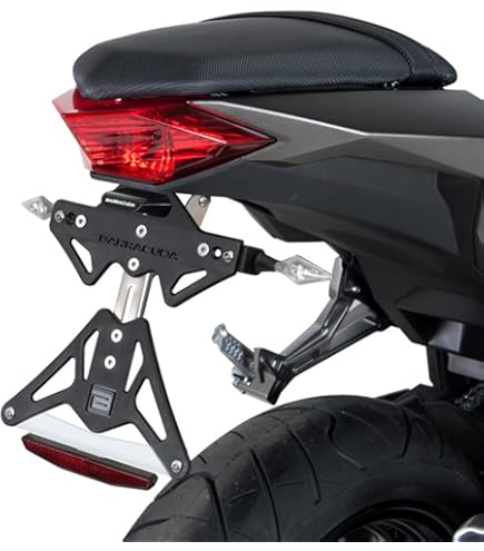 VALTERMOTO PORTATARGA LUCE TARGA LED OMOLOGATA MOTO NERO