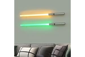 BYTOTU Lightsaber Wall Mount-Light Saber Mount for Wall-Light Saber Wall Mount Holder-Lightsaber Stand-Lightsaber Holder Wall Mount-Lightsaber Placement Display-(Swords Not Included)