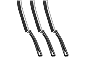 3 Pcs Zephy Crevice Cleaning Brush, Hard-Bristle Cleaning Brush UK, Multi-Purpose, Gap Cleaning Brush, Tile, Grout Cleaner, Grout Brush,Kitchen Gadgets 2023 New, Bathroom, Carpet Cleaner (Plastic)