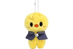 Kunaxku 12 cm Stray Kids Porte-clés en peluche MAGNET série « ATE » SKZoo Porte-clés mignon porte-clés pendentif pour les fans