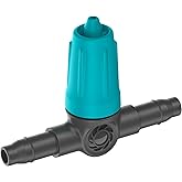 Gardena Micro-Drip system adjustable linear dripper from 0 to 15 l/h: Dripper for irrigation systems, for plants with differe