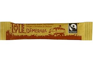 DEMERERA Tate & Lyle Fairtrade Sugar Sticks Demerara (Box 1000)