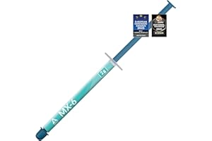 ‎ARCTIC ARCTIC MX-6 (2 g) - Ultimate Performance Wärmeleitpaste für CPU, Konsolen, Grafikkarten, Laptops, sehr hohe Wärmeleitfähigkeit, Lange Haltbarkeit, Nicht leitend, Nicht kapazitiv