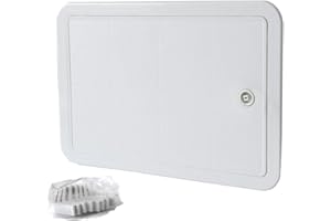 La Ventilazione SI3020B Puerta de inspección de ABS, Blanco, 315 x 215 mm