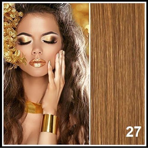 Athenia® 22'' inch Clip in Futura Hair Extensions - Six Piece Full Head set - ** 150 GRAMS of hair per pack ** - Heat Style up to a Massive 200 Degrees - Superior Salon Quality – Natural Look &amp; Feel - Colour #Light Ginger