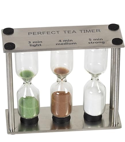 Minuteur à Thé Sablier Tasty Brew - 3, 5 Et 7 Minutes, Plastique Durable, Design Moderne - Pour Infusion Parfaite