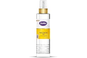 THE SHAVE FACTORY Duru Lemon Cologne Spray Pump Bottle - Refreshing Citrus Scent, Long-Lasting Fragrance, Ideal for Daily Use and Travel, 150 ml