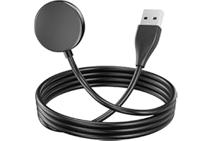 MOHLYTHRIX Watch Charger Compatible with Samsung Galaxy Watch 4/4 Classic, USB Magnetic Wireless Replacement Charging Cable Dock, 3.3ft