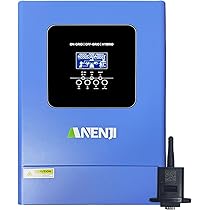 Aninerel 2000W Hybrid Wechselrichter 12V/230V - Reiner Sinus Mit MPPT & WiFi Für Solaranlagen