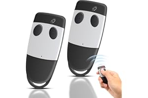 WEPAI 433MHz Telecomando Cancello,2 Pezzi Telecomando per Cancelli per Telecomando S449 QZ1,S449 QZ2,S449QZ3,S449QZ4,TXQ449100,TXQ449200,TXQ449300,TXQ449400, 2 Canali