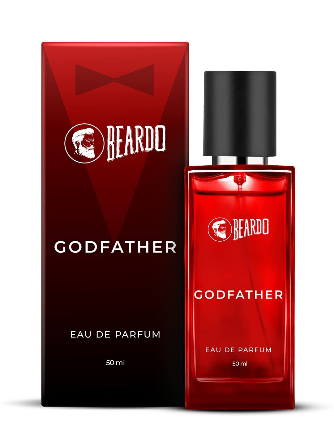 Beardo Godfather Perfume for Men, 50ml | Aromatic, Spicy Perfume for Men Long Lasting Perfume for Date night fragrance | Body