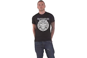Rockoff Trade Iron Maiden T Shirt Senjutsu Samurai Graphic Band Logo Nouveau Officiel Homme
