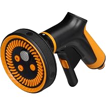 AQUASTAR Triggerdüse Mit 7 Sprühmustern – Lila, Verstellbar, Mit Durchflussregler Und Verriegelung, Für Garten Und Rasen