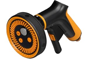 Fiskars Cf Multi Pistolet Natryskowy, Czarny/Pomarańczowy, 5 Funkcji