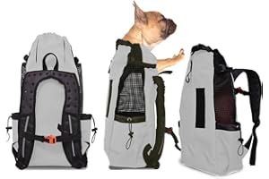WLDOCA Sac à Dos pour Chien Sac de Transport de Petite et Moyenne Taille, approuvé par Les vétérinaires pour Les Voyages – Facile à Transporter et économie de l'espace