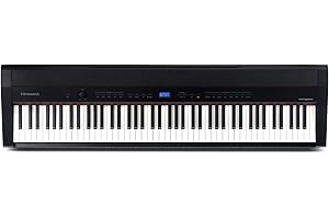 Steinmayer P-60 SM Stagepiano (88 Tasten, Hammermechanik, Anschlagdynamik, 128-fach polyphon, 14 Sounds, Aufnahme- & Begleitfunktion, inkl. Notenhalter und Netzteil) schwarz