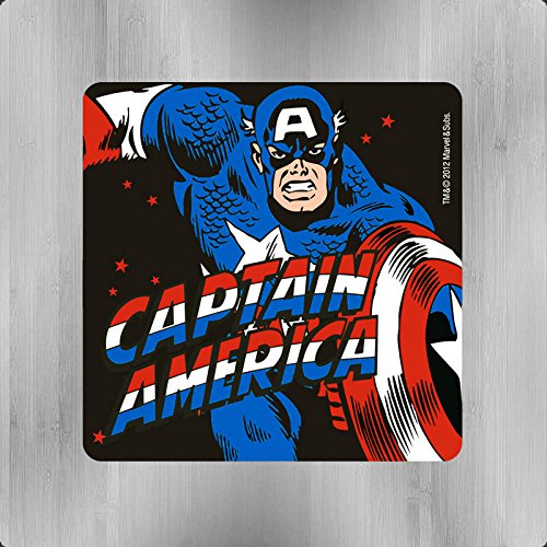 Logoshirt Untersetzer Set Mix Marvel Heroes Coaster multi – ca 10 cm x 10 cm - 2