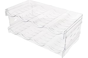 Dokeno Organizer na butelki, 2-stopniowy, możliwość rozszerzenia, regał na wino, uchwyt na butelki na lodówkę, blat kuchenny, szafkę lub biuro, na butelki sportowe, kubki termiczne i wiele innych – 8