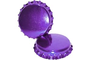 HUGSTER Bouchon couronne en métal (doublure Daraform 26 mm) pour bière, brassage maison – Divers (violet, 600)