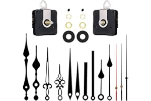 Opopark Meccanismo del Movimento dell'orologio Lancette al Quarzo Fai da Te Parti di Riparazione Ricambio