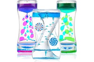 RICHTIM Sensory Toys Timer 3 Set - Best Fidget Toys for Kids Adults for Stress and Anxiety Relief, Calming Tool for Autism Children