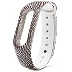 Para Xiaomi MI Banda 2, DoraMe Nueva correa elegante del reloj de TPU del patrón de la manera para la venda 2 de Xiaomi Mi