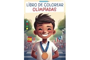 Olimpiadas libro de colorear para ninos: Los Juegos Olímpicos Libro para colorear de deportes olímpicos para niños