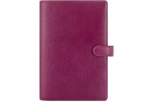 Filofax osobisty Finsbury malinowy organizer ze skóry licowej
