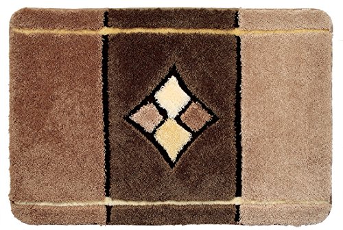 Grund 60 x 60 cm AKANT Luxury Bath Mat, Caramel