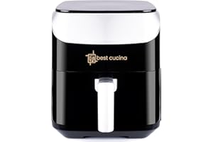 WAY BETTA Family Rapid 5 in 1 6.8L Digital Air Fryer Uses No Oil, Air Fry, Max Crisp, Roast, Bake, Reheat, Dehydrate, Ideal Kitchen Appliance for Families & Couples With LED TouchScreen Oven