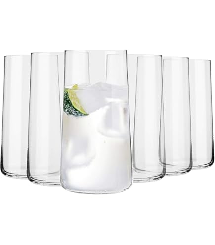 Sublime Vasos Altos Juego De 4