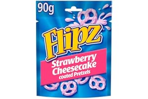 McVitie's Flipz Strawberry Cheesecake Pretzels 6 x 90g bags