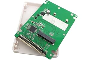 Chenyang Caja de Disco Duro SATA SSD mSATA Mini PCI-E a 2.5 Pulgadas IDE 44pin Adaptador Laptop
